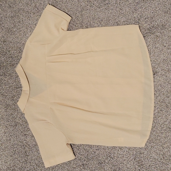 🌸5/$25🌸 YesStyle Short-Sleeve Blouse (color: almond) - Picture 4 of 4